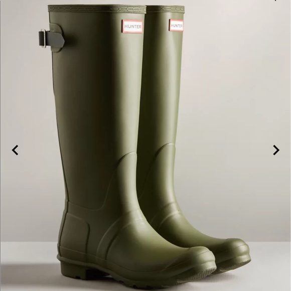 Green Hunter Rain Boots - Picture 1 of 1